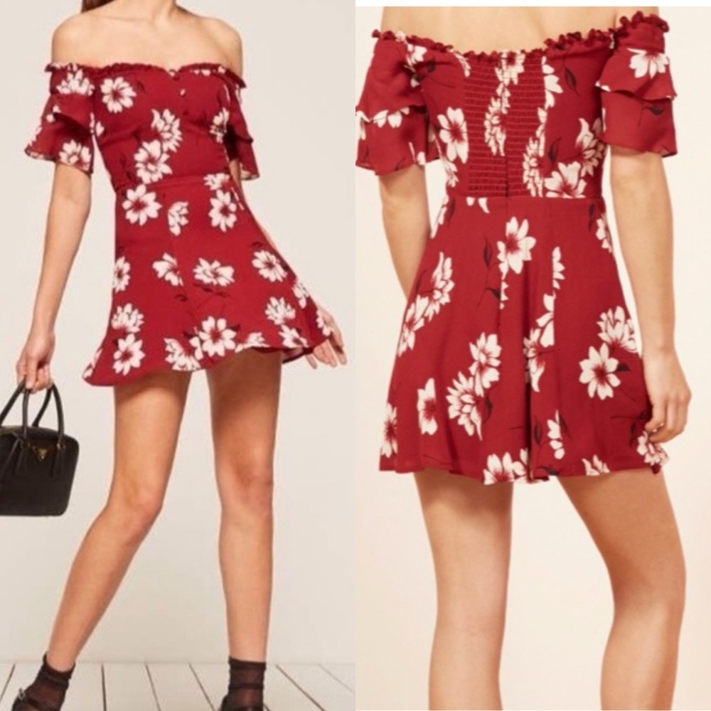 Reformation Diana Mini Dress Size 4